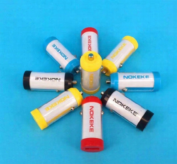 Aa Battery Style 2.1a Fast Car Charger Single Phone Usb Charger Maximum Output 1.5a Good Quality For Iphone Samsung Mobile