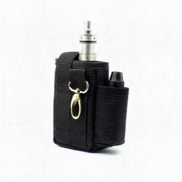 E Cigarette Vapor Pocket E Cig Case Double Deck Vapor Bag Vape Mod Carrying Case For Sigelei Ipv Smok Cloupor Box Mod