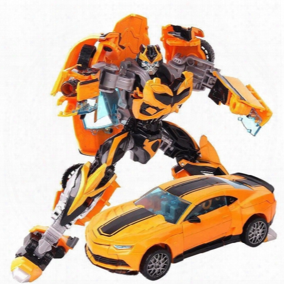 Educational Toy For Byos Transformer Toys Robot Puzzle Children New Model Toy Christmas Gift Yellow Color Toys For Over 3 Years Kids