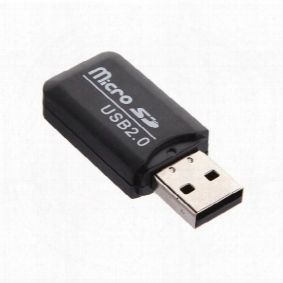 Micro Sd Card Reader Secure Digital Memory Tf Card Micro Sd Card Reader Usb 2.0 Adapter Dhl Fedex Free Shipping