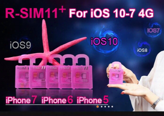 R Sim 11+  Plus Rsim 11+ Rsim11+ R Sim11+ Unlokc Card For Iphone 7 Plug Iphone 6 Unlocked Ios10 Ios 10 9/8/7 4g Cdma Gsm/wcdma Sb Au Sprint.