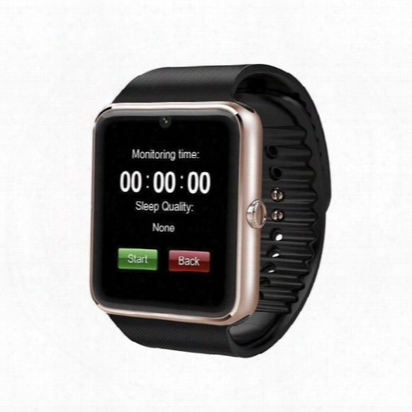 Sport Bluetooth Touch Screen Gt08 Smart Health Watch Support Tf Sim Card With Camera Intelligent Mobile Phone Call Reminder Watch Gt08