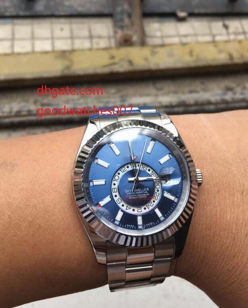 The Latest Version Aaa Brands Wristwatch Sapphire Automatic 42mm White Watch Ring 326934 Blue Dial Mens Men&#039;s Top Brand Watch Watches