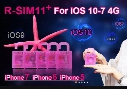 r sim 11+ plus rsim 11+ RSIM11+ r sim11+ unlock card for iPhone 7 plug iphone 6 unlocked iOS10 IOS 10 9/8/7 4G CDMA GSM/WCDMA SB AU SPRINT.