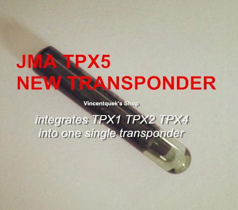 Tpx5 Jma New Transponder Integrates Tpx1 Tpx2 Tpx4 Into One Single Transponder Key Transponder Free Shipping China Post Air Mail