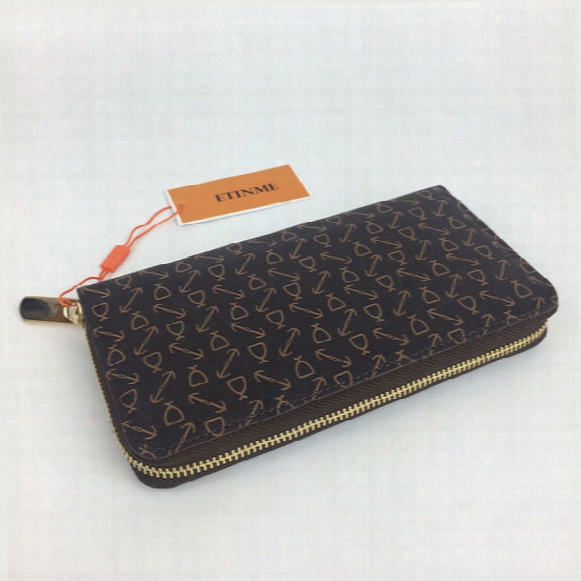 Zipper Wallet Classic Women Design Zippy Wallets Genuine Leather Single Wallet Unisex Clutch Card Holder Vintage Purse 60017 N60015 With Box