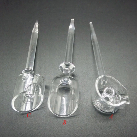 100% Domeless Quartz Banger Nail Quartz Carb Cap Joint 18mm Universal Hookah Glass Bong Smoking Water Pipe Vs Titanium Nail