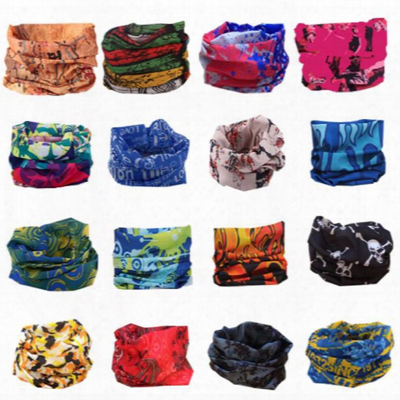 2016 Multifunctional Outdoor Cycling Scarf Magic Turban Sunscreen Hair Band Riding Mask Cap For Men Cycling
