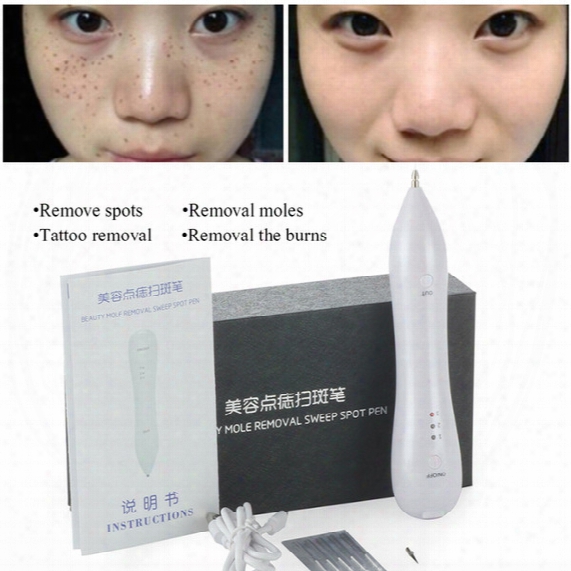 2016 Newest Tech Laser Mole Removal Tool Dark Spot Remover Freckle Tattoo Removal Wart Removal Machine Skin Care Salon Home Beauty Device