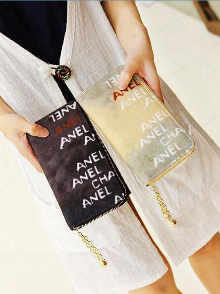2017 New Fashion Brand Catwalk Wallets Holders Mens Woman Graffiti Print Canvas Zipper Wallets Bags Card Holder,zero Purse Wallets Holders