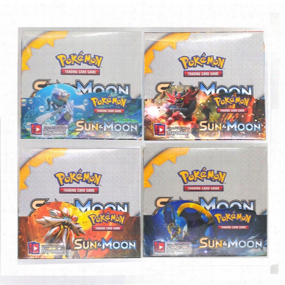 2017 New Style Poke Card Series 324 Pcs = 36 Bags = A Lot Children Adult Poke English Card Toy Game Trade Card Games A051714