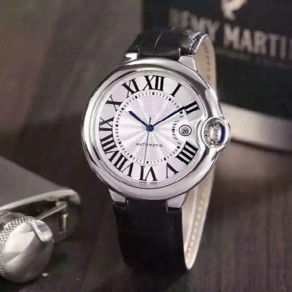 2017 New Top Luxury Brand Fashion Men's Mechanical Stainless Steel Automatic Movement Watch Sports Mens Ballon Blue Z4 Watch
