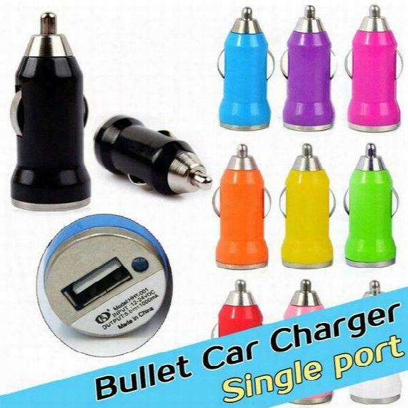 5v 1a Mini Usb Car Charger For Iphone 3g 3gs 4 4s 5 6 Samsung Galaxy S3 S4 Ipod Cell Mobile Phone Charger Adaptre