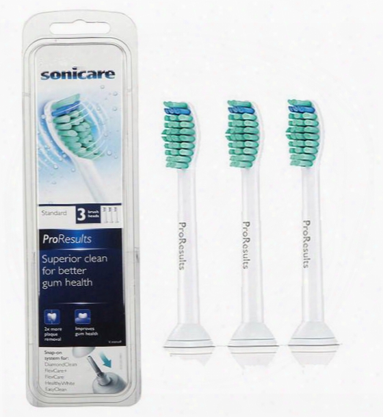 6pcs/lot Hx6013 Electric Toothbrush Ultrasonic Replacement Brush Heads For Philips Sonicare Proresults Hx6013 Toothbrush Heads (3pcs=1pak)