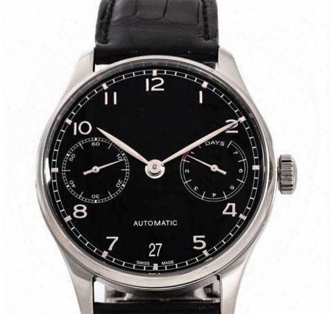 Brand Watches 2017 Watch Sales Mens New Portuguese Automatic 7 Day Automatic Iw500109 Watch Iw500109 Black Dial Watches Top Brand