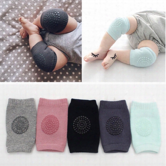 Dhl Baby Knee Pads Crawling Cartoon Safety Cotton Protector Kids Kneecaps Knee Padchildren Short Kneepad Baby Leg Warmers