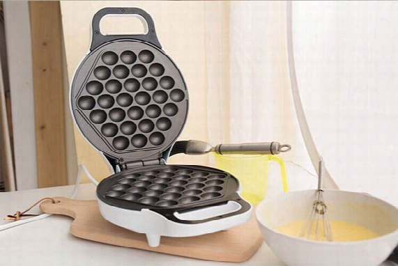 Hk Non-stick Automatic Household Home Electric Rotary Egg Waffle Maker Pancake Machine Cooking Tools
