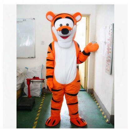 Low Prices Lovely Tigger And Winnie The Pooh Mascot Costume Adult Size Cartoon Mascot Animal Apparel