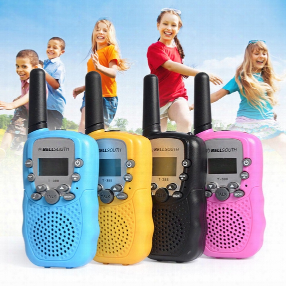 Newest Brand Bellsouth Walkie Talkie Travel T-388 400-470w Uhf Auto Multi Channels 2-way Radios Interphone