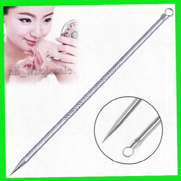 Professional Antibacterial Blackhead Pimples Acne Needle Tool Face Care Blackhead Comedone Acne Blemish Extractor Remover Needle