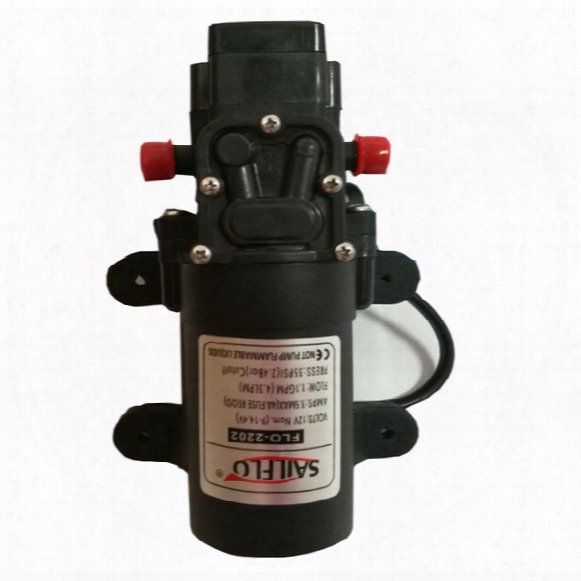 Sailflo 12v 3.8 Lpm 1.0 Gpm 35 Psi Dc Water Pressure Diaphragm Pump For Marine/rv Water Treatment Automotive General Industrial