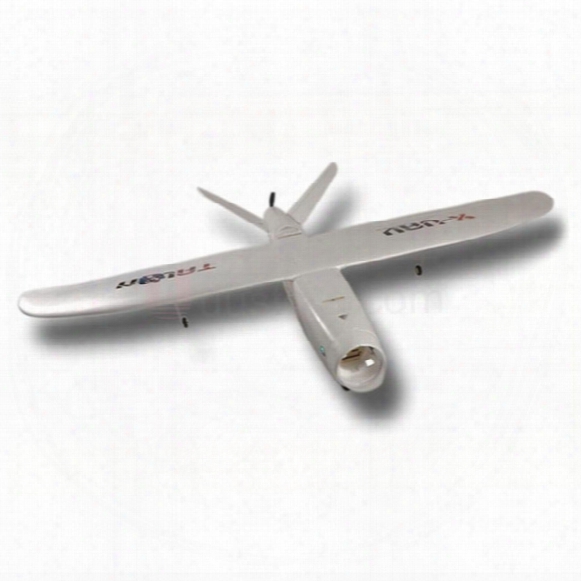 Wholesale- Fpv X-uav Talon Uav 1720mm Fpv V-tail Drone Plane V2 Gray White Version Flying Glider Epo Modle Rc Model Airplane