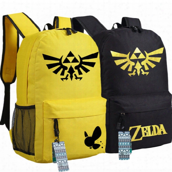 Zelda Backpack Classic Style School Bag Link Cartoon Daypack Quality Schoolbag Outdoor Rucksack Sport Day Pack