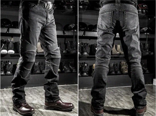 2017 High Quality Komine Motorcycle Jeans Drop Resistance Slim Denim Jeans Automobile Race Pants Motorcycle Pants Plus Size S-xxxl