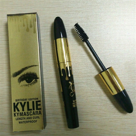 2017 New High Quality Kylie Mascara Magic Thick Slim Waterproof Mascara Black Eye Mascara Long Eyelash Free Shipping Dhl