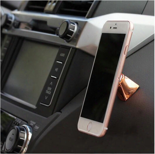 360 Degree Rotation Magnetic Cell Phone Holders Magnet Phone Car Holder For Iphone Samsung Smart Phone With Retail Package
