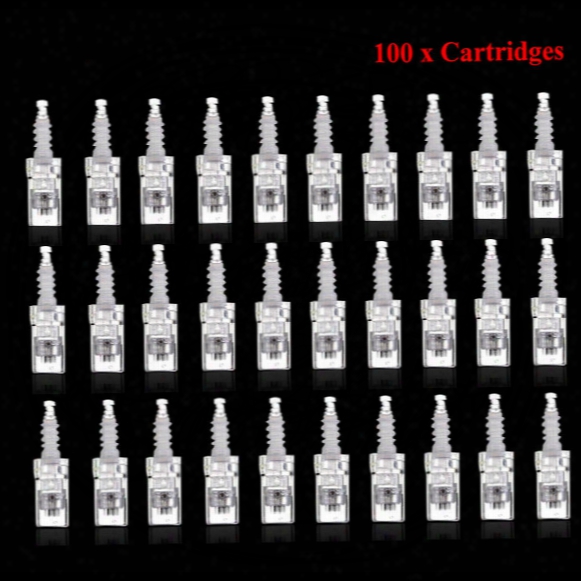 3/7/9/12/36/42/s Micro Needles Cartridge Tips Auto Dr. Pen M5/m7 For Anti Derma Pen Stamp 100pcs
