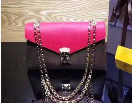 41201 New Orignal Real Leather Fashion Famous Chain Shoulder Bag Handbag Presbyopic Card Holder Purse Evening Bag Messenger Felicie M41201