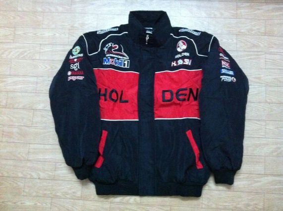 Embroidery Logo F1 Fia Nascar Indycar Racing Cotton Jacket For Holden V8 Supercar Touring Racing Team Jacket Ab109