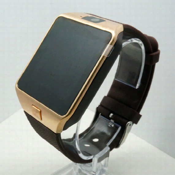 Free Shipping Wearable Devices Dz09 Smart Watch Support Sim Tf Card Electronics Wrist Watch Connect Android Smartphone Dz09 Smartwatch