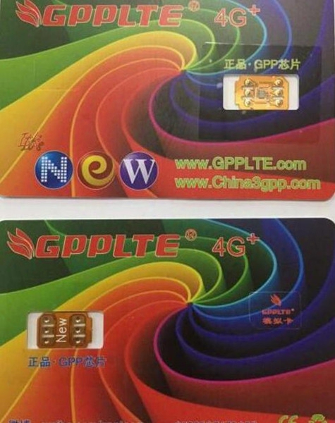 Gpplte 4g+ Unlock Ios10.3 Japan Au Softbank Sprint Professional Lte 4g Pro Smart Cloud Card, The Unlocking Card Matches Card Without Lock