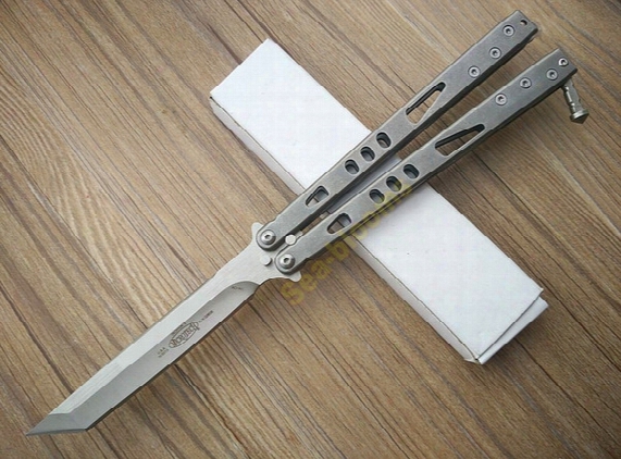 Microtech Tachyon Ii Tanto Balisong Butterfly Knife Satin Plain Scarab A161 Bm42 Bm47 Bm63 Survival Gear Tactical Knife Knives