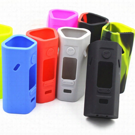 Rx2/3 Silicone Case E Cigarette Carry Cases Pouch Silicon Protective Rubber Sleeve Silica Gel Skin Bag For Wismec Reuleaux Rx23 Rx2 3