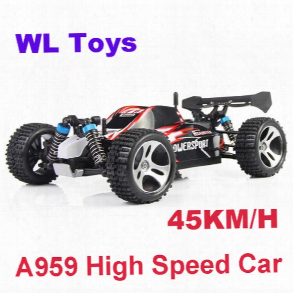 Wholesale-45km/h 2.4g High Speed Remote Control Toys Rc Car 4wd Off-road Rc Monster Truck Vehicle Wltoys
