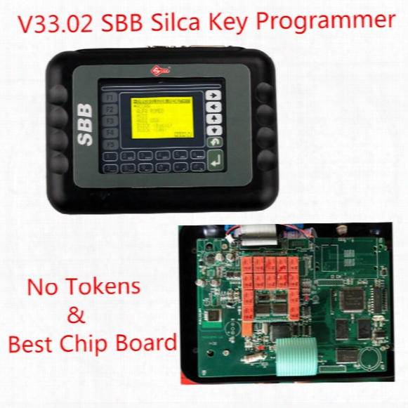 Wholesale-newest Silca Sbb V33.02 Sbb Auto Key Programmer Immobiliser V33 Sbb Silca Key Programmer Support Multi-languages No Need Tokens