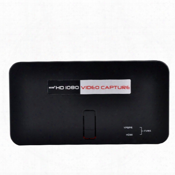 1080p Hd Video Capture Ezcap 284 Hd Game Capture Av/hdmi / Ypbpr Recorder Into Usb Disk/sd Card For Xbox 360/ps3