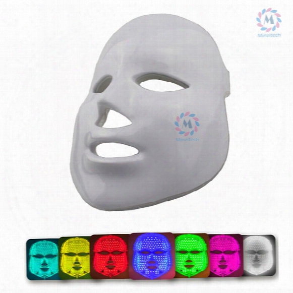 7 Color Led Skin Rejuvenation Beauty Mask Red Blue Green Led Light Therapy Skin Mask Pdt Mask