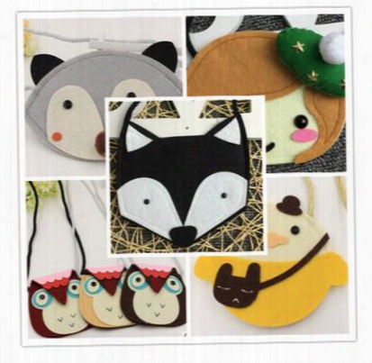 Bags Purses For Baby Girl Fox Cat Coin Top Quality Children Accessories Animal Purses Cartoon Cross Body Coin Kids Purse