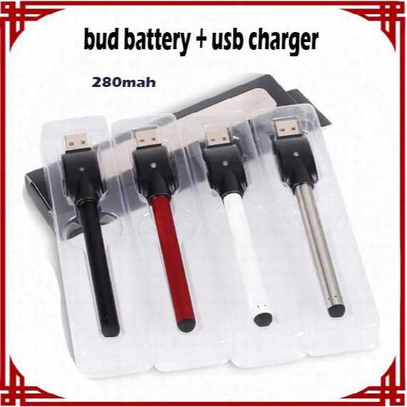 [ Big Sale ] Ce3 O-pen Bud Battery Touch Pen 280mah Vapor Pen 510 E Cigarettes For Wax Oil Cartridge Vaporizer Ce3 Battery