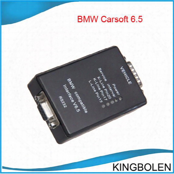 Free Shipping Bmw Carsoft 6.5 Compatible Interface For Bmw Mcu Obd2 Eobd Uobd Full Kits Diagnostic Tool Bmw Car Soft 6.5