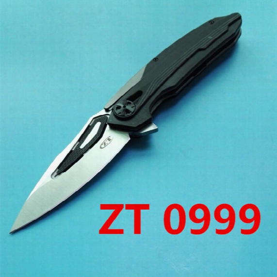 Magic Zt0999cf Ball Bearing Folding Knife D2 G10+steel Carbon Fiber Camping Hunting Survival Kitchen Knives Outdoor Edc 1 Pcs Free Shipping