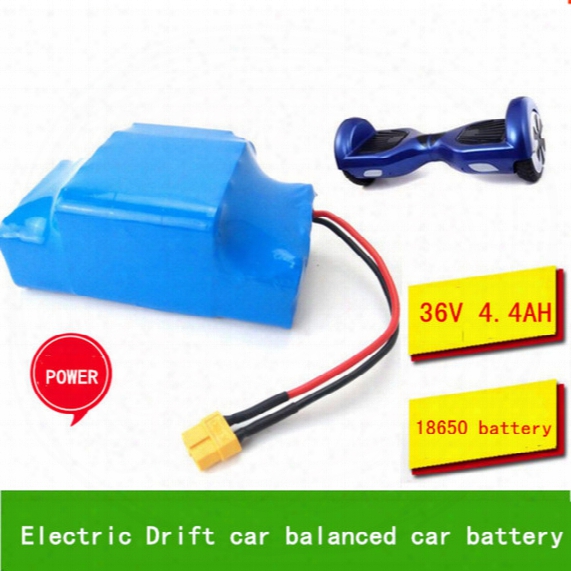 Manufactor Sells Diy Electric Drift Car Balanced Car 36v 4.4a 18650 Power Battery Rechargeable Lithium Battery Pack For Two Weels Shilly Car
