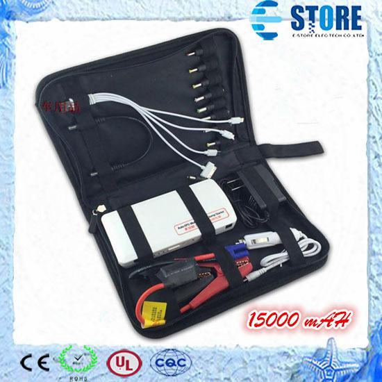 Mini Power Bank With Led Light 12v,hot Sale 15000mah Portable Jump Starter Car Battery Charger,free Shipping,a