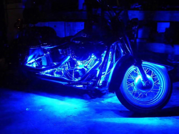 Motorcycle Led Lights-6pcs Rgb Led-control Car Light Atmosphere Strip Kits