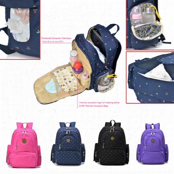Wholesale-brand New Large Capacity Multifunctional Mummy Nappy Backpack Maternity Baby Diaper Care Product Bags For Travel
