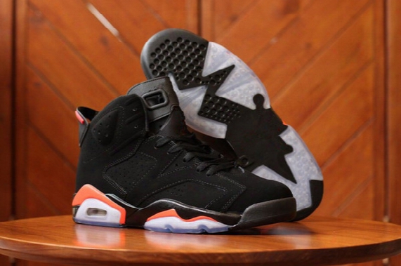 2016 Air Retro 6 Infrared 23 Carmine Red Black Men Women Basketball Shoes Sports Good Quality Retro 6s Sneakers Wholesale Size 36-46